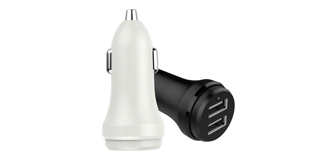 塑膠4.8A車(chē)載充電器SN-189-2U